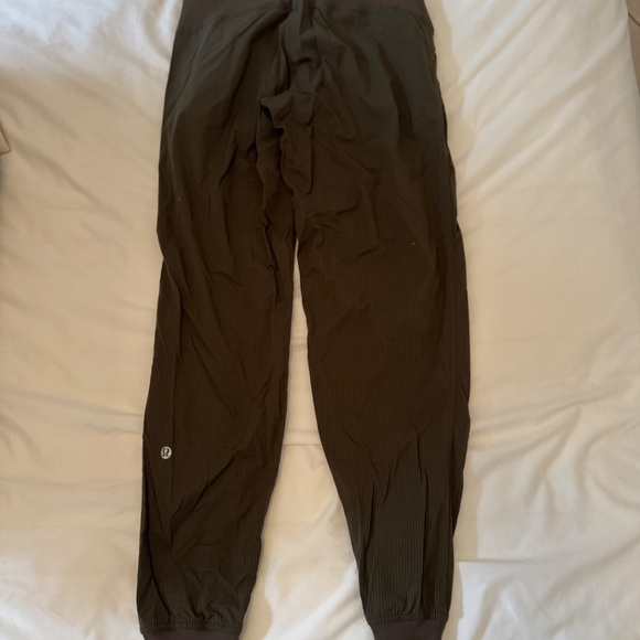 Lululemon Dance Studio Mid-Rise Jogger Full Length in Olive Green - Picture 2 of 4